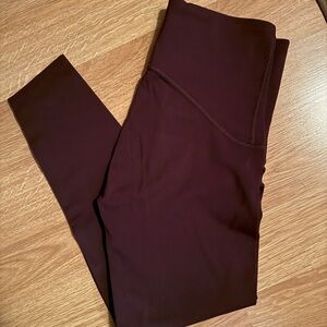 SPANX Booty Boost Deep Purple Leggings - Medium